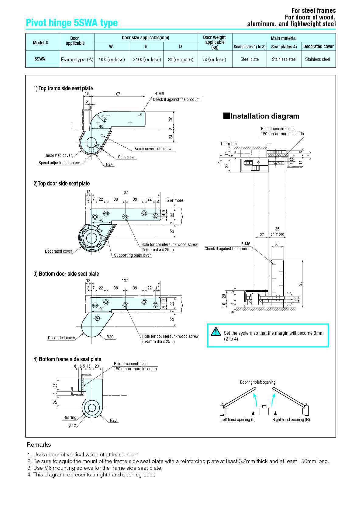 Concealed Door Closer Nhn Door Closer