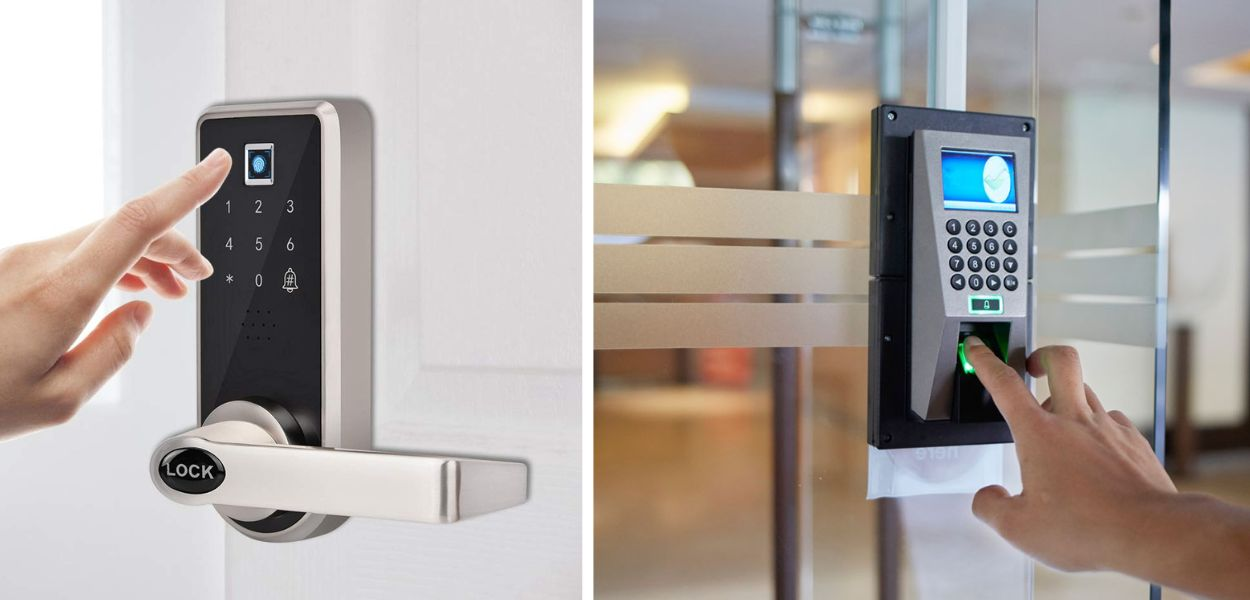 قفلهای بیومتریک (Biometric Locks)
